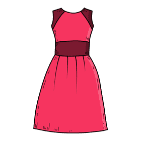 Gown clipart