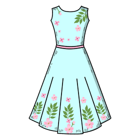 Gown clipart