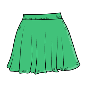 Skirts clipart