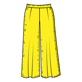 Women plazzo pant clipart