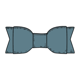 Baby mia bow clipart