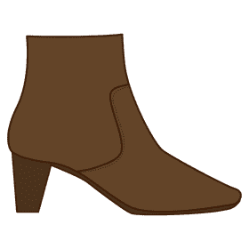 Ankle boots clipart