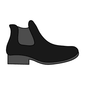 Chelsea boots clipart
