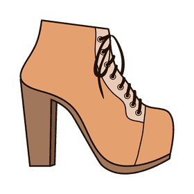 Lita boots clipart