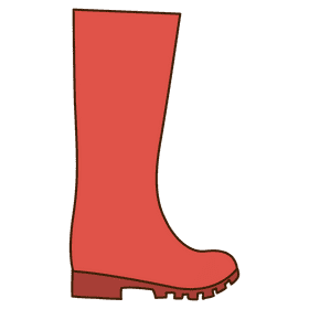 Rubber boots clipart