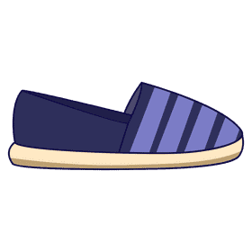 Espadrille shoe clipart
