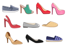 Shoes vector