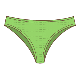 Cheeky panties clipart