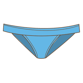 Thong panties clipart