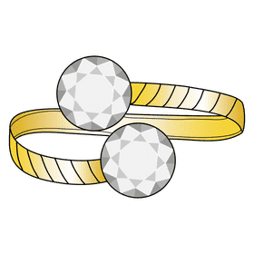 Bypass ring clipart