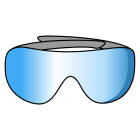 Shield sunglass clipart