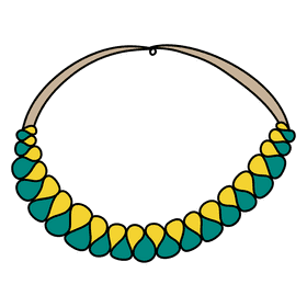 Bib necklace clipart