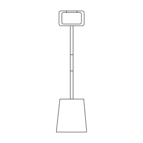 Shovel drawing black and white clipart