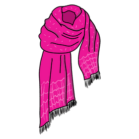 Shawl clipart