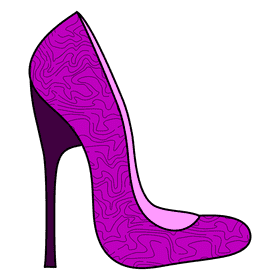 High heel clipart