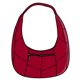 Hobo purse clipart