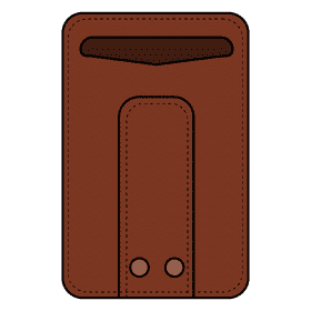 Money clip wallet clipart