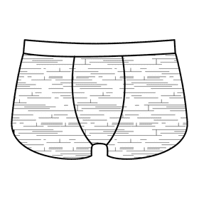 Hipster black and white clipart