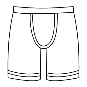 Midway brief black and white clipart