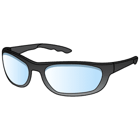 Wrap glasses clipart