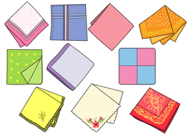 Handkerchief vector