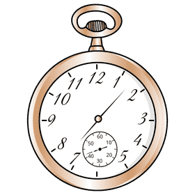 Pocket watch clipart