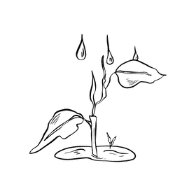 Climate black and white clipart