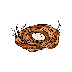 Nest clipart