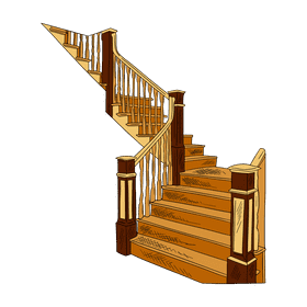 Staircase clipart