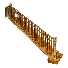 Staircase clipart