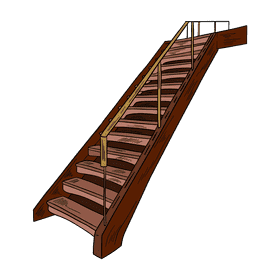 Staircase clipart