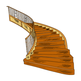 Staircase clipart