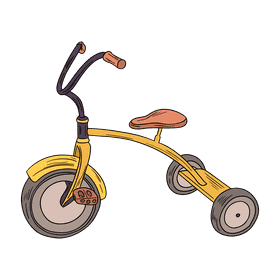 Tricycle clipart