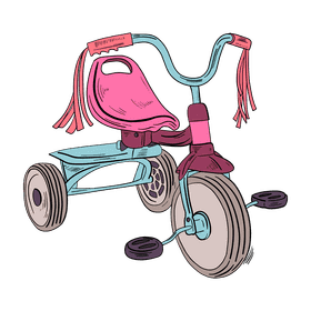 Tricycle clipart