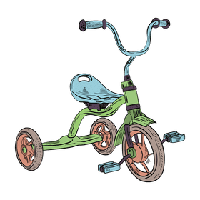 Tricycle clipart