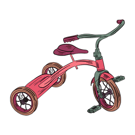 Tricycle clipart