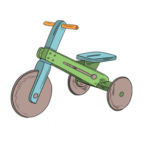 Tricycle clipart