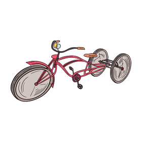 Tricycle clipart