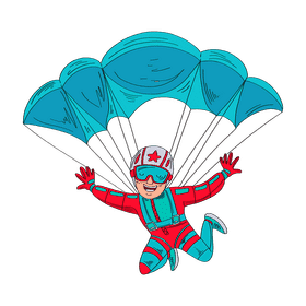 Parachute clipart