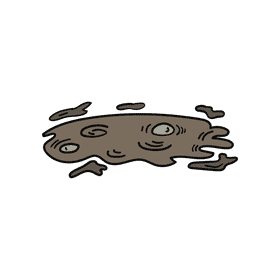 Mud clipart