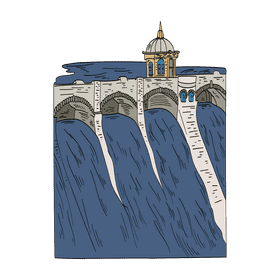 Dam clipart