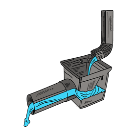Drainage clipart