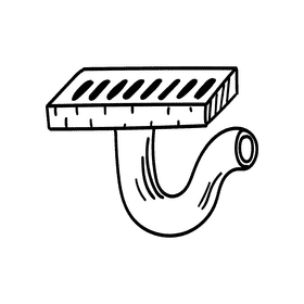 Drainage black and white clipart