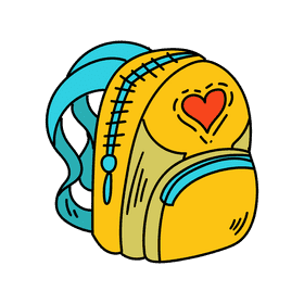 Preschool Backpack clipart