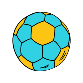 Preschool Soccer ball clipart
