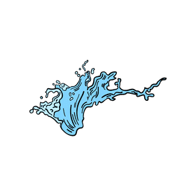 Water splash clipart