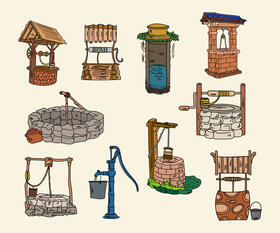 Water well vector