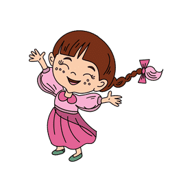 Preschool Girl clipart