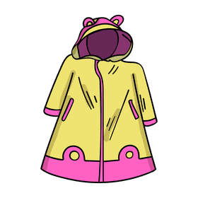 Raincoat clipart
