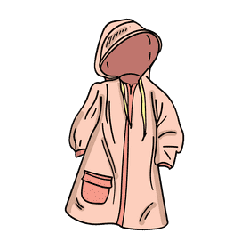 Raincoat clipart